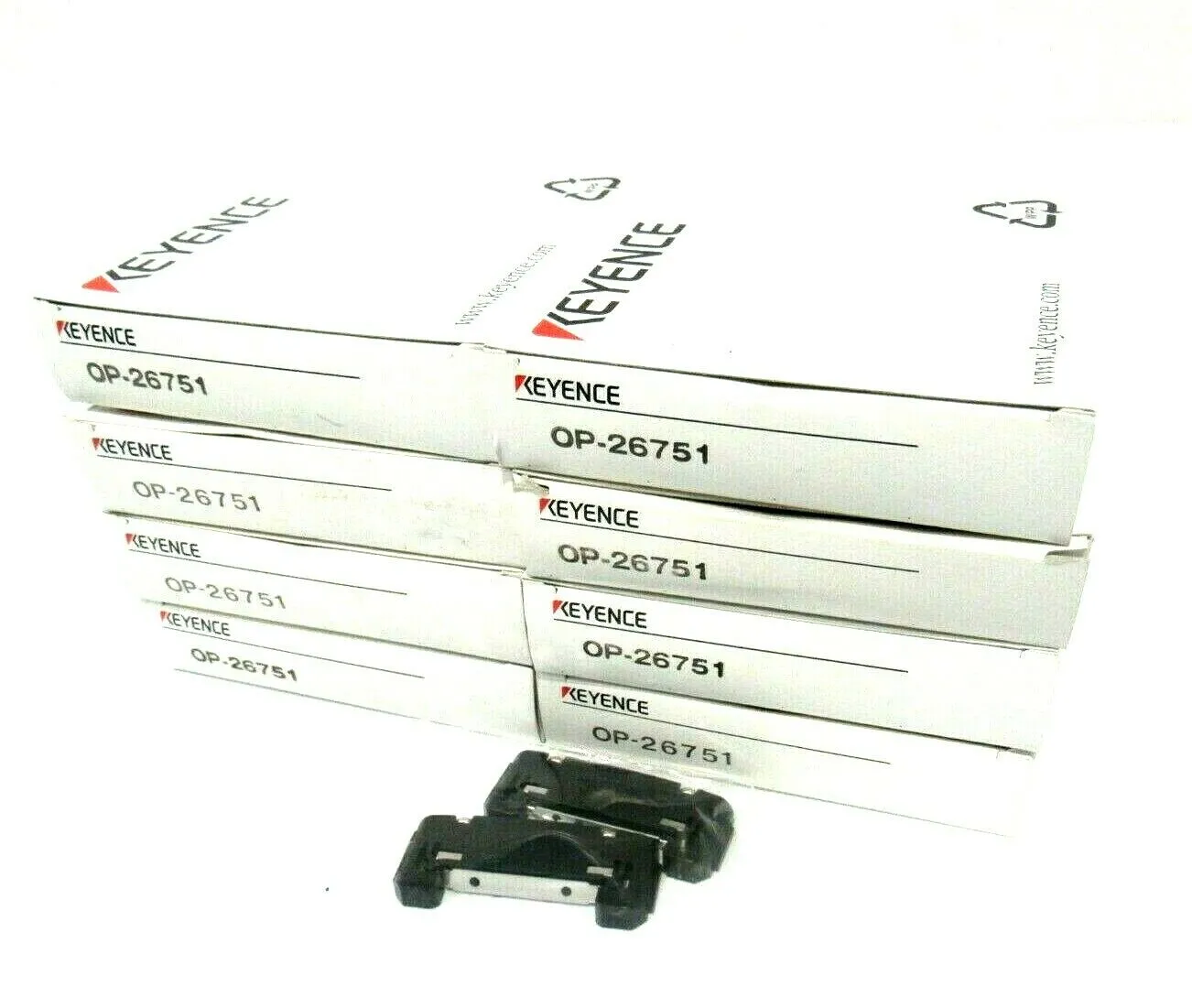 LOT OF 8 NEW KEYENCE OP-26751 END UNIT OP26751