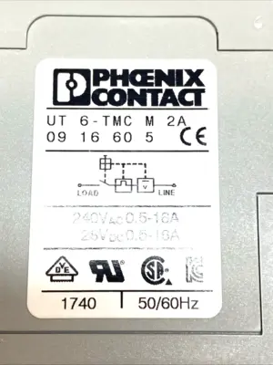Used Phoenix Contact Thermomagnetic Circuit Breaker 0916605 LOT OF 3 Circuit Breakers Michigan US | Maverick Industrial Sales #1394210