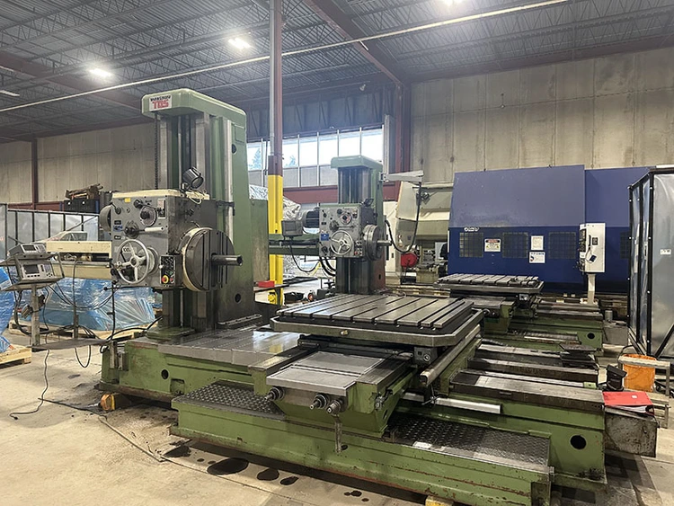 Used 1996 Tos Varsdorf W100A Rotary Tbl, #50PDB, Facing Head Horizontal Table Type Boring Mills New Jersey US | Machinery Values #944366