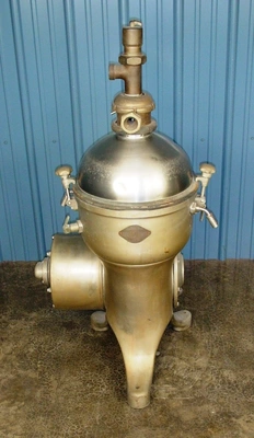 (2) De Laval 272 cold milk separators, nickel alloy.