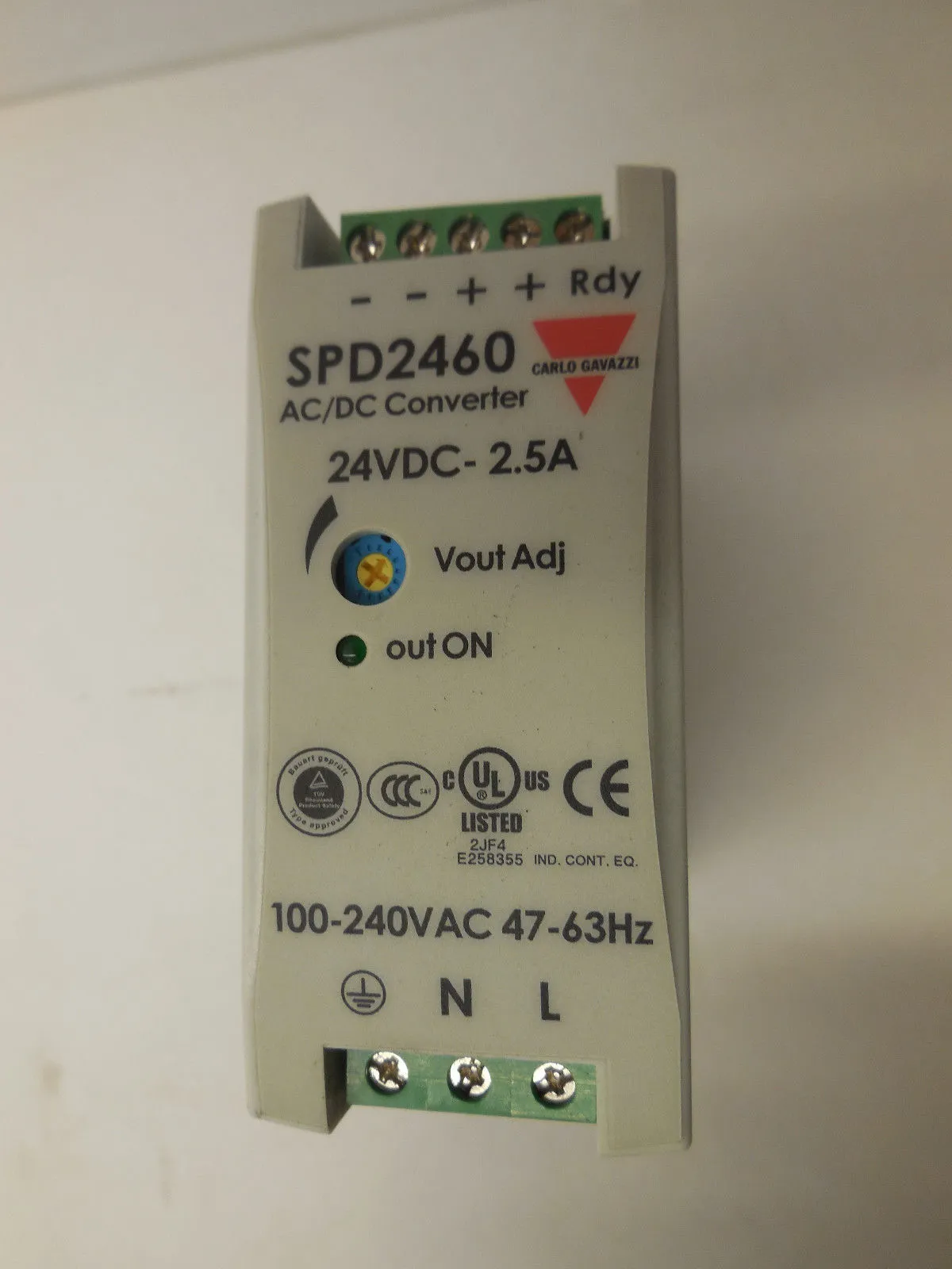 CARLO GAVAZZI SPD24601 POWER SUPPLY SPD24601