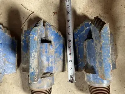 New | in-Stock AFTERMARKET 7" (78MM) 3 WING STEP DRAG BITS Drills Pennsylvania US | East West Machinery & Drilling #1416011