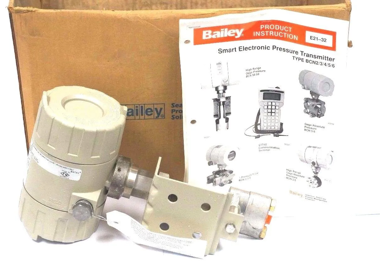 NEW BAILEY BCN58701150 SMART PRESSURE TRANSMITTER 0-2500PSI, 4-20MA, 17237KPA