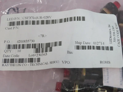 New | in-Stock LEDTRONICS _UNKNOWN_ Misc Electrical & Power Parts | OCO Industrial #1750549