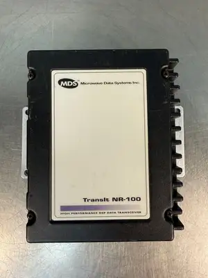 MDS Microwave Data Systems NR-100 Trans NR100XAFNAH Rev.K 13.8 VDC 2.5A (9.3.5)