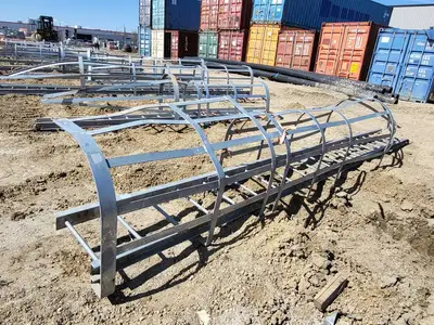 20.5ft. Steel Caged Ladder