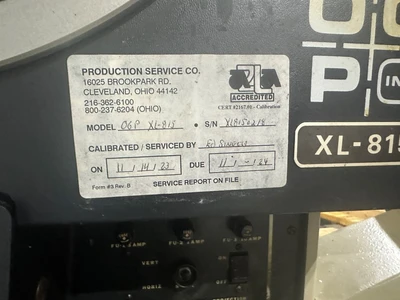 OGP XL-816 15" OPTICAL COMPARATOR