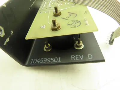 Nidec Fincor 104599501 DC Motor Drive Test Panel Dial Percent Gauge Meter Rev D