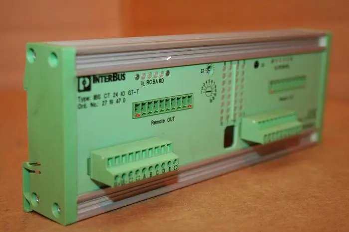 Used PHOENIX CONTACT IBS CT24IOGT-T Circuit Boards Michigan US | Ideal Machinery #572706