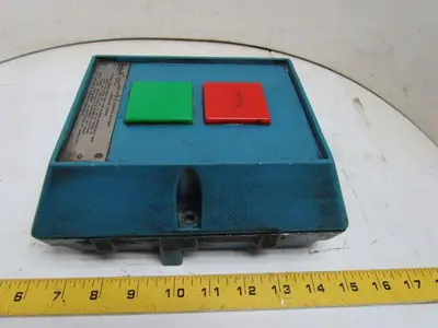 Start/Stop Pushbutton Enclosure Box Jog/Run Selector Switch 7-3/4"x4"