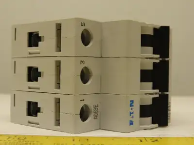 Eaton Cutler Hammer FAZ-D3/3 3AMP 3 Pole Circuit Breaker DIN Rail Mount