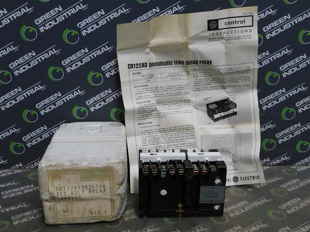 USED GENERAL ELECTRIC CR122AD06341AA