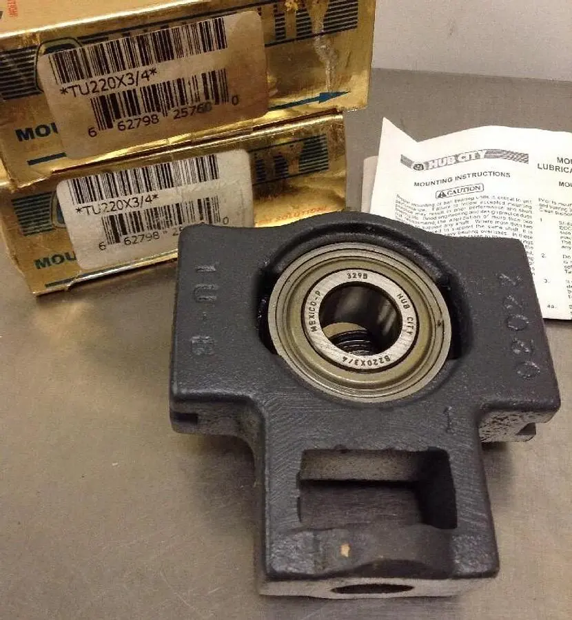 New | in-Stock HUB CITY TU220X3/4 Bearings | Surplus Asset Holdings #1188925