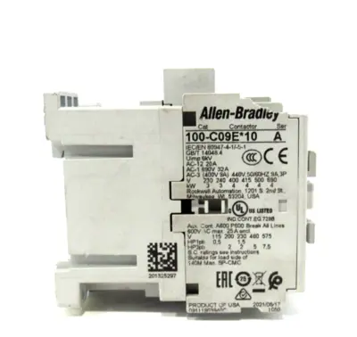 USED ALLEN BRADLEY 100-C09E*10 CONTACTOR 100C09E10