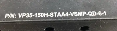 USED Vaccon VP35-150H-STAA4-VSMP-QD-6-1