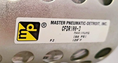 USED Master Pneumatic Does Not Apply