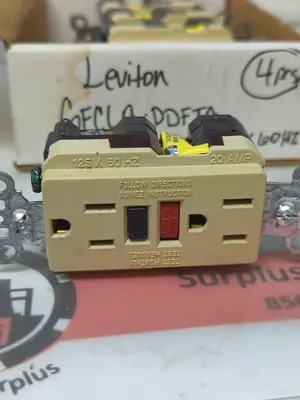 New | in-Stock LEVITON GFCLA-DDFTA Miscellaneous Equipment (Electrical & Power) | Surplus Asset Holdings #1197047