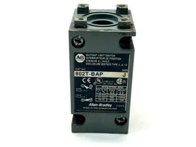 Allen Bradley 802T-BAP Ser. J Limit Switch MISSING ACTUATOR - Used