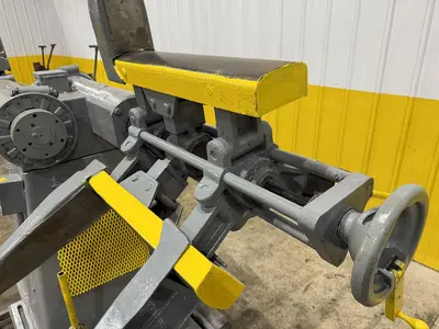 2500 LBS X 12" COOPER WEYMOUTH DOUBLE END PULL-OFF COIL REEL UNCOILER: STOCK #22619