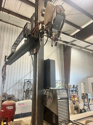 USED LINCOLN ELECTRIC SUB ARC MANIPULATOR SYSTEM W/ PANDJIRIS S-160 & LINCOLN ELECTRIC 1000 SD POWERWAVE POWER SOURCE