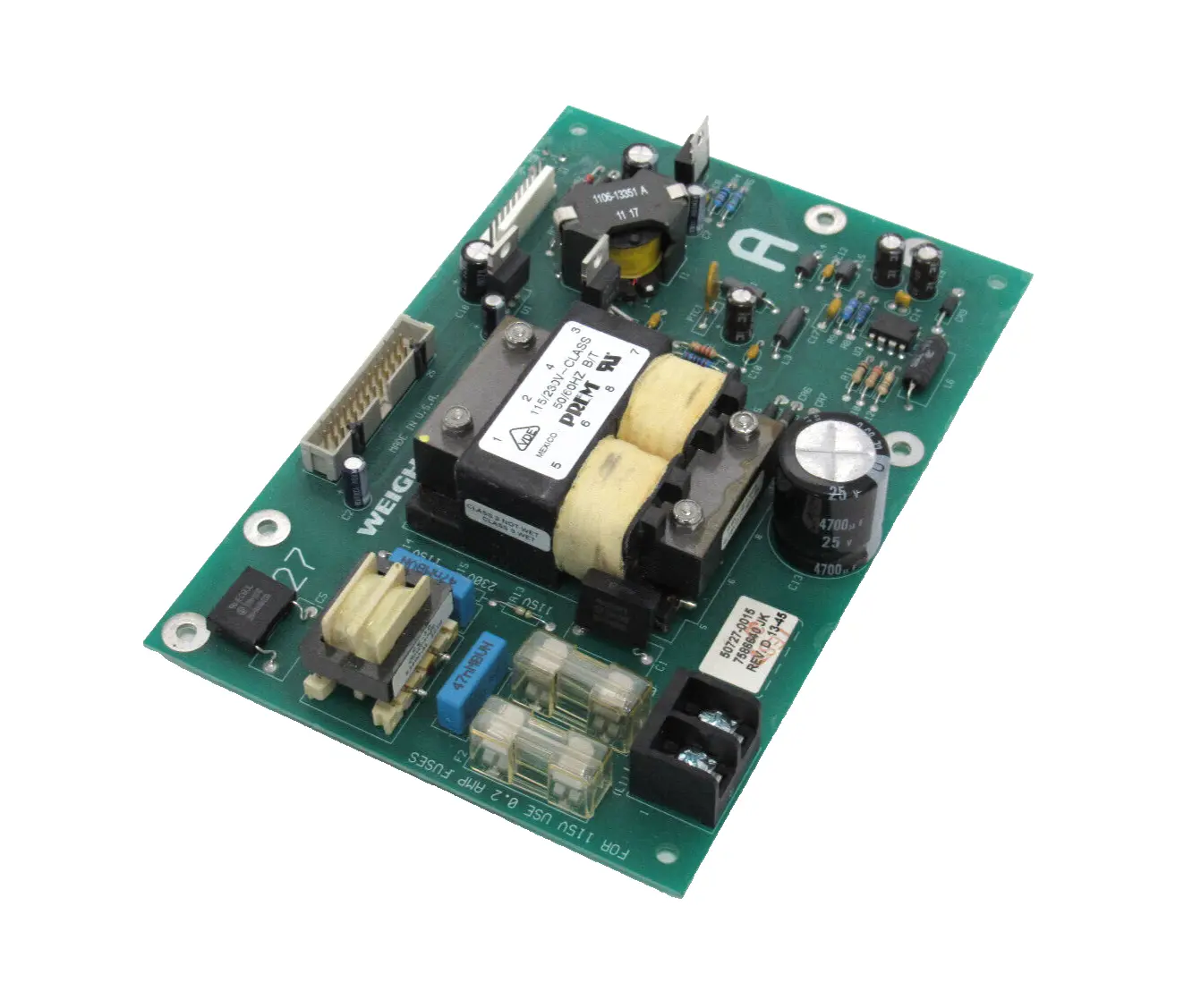 USED WEIGH-TRONIX 50727-0015 CIRCUIT BOARD 507270015