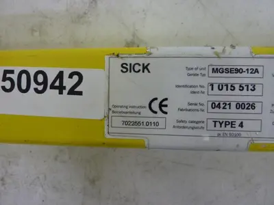 USED SICK OPTIC ELECTRONIC MGSE90-12A