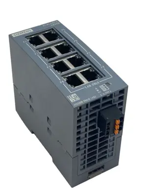 Used Siemens SCALANCE Industrial Ethernet Switch 8-Port XB008 Network Switches Michigan US | Maverick Industrial Sales #1401949
