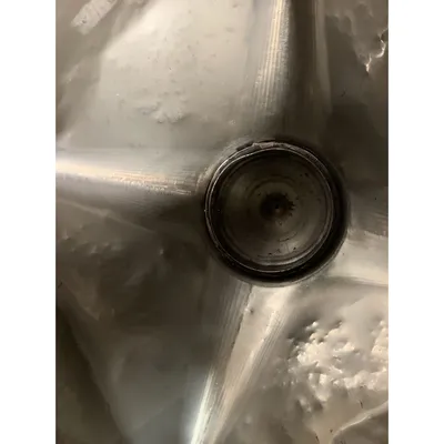 Used 1000 Liter (35 cu. Ft) IBC Matcon Stainless Steel Portable Tote Bin
