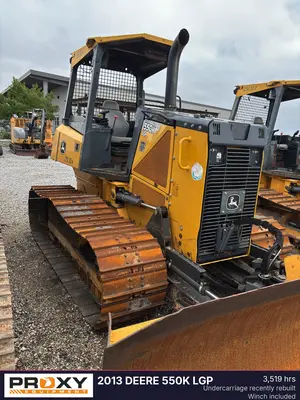 Used 2013 DEERE 550K LGP Bulldozers Louisiana US | Proxy Equipment #1381956