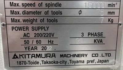 Used 2022 KITAMURA MYCENTER 4XV Vertical Machining Centers Arizona US | KD Machinery #71077