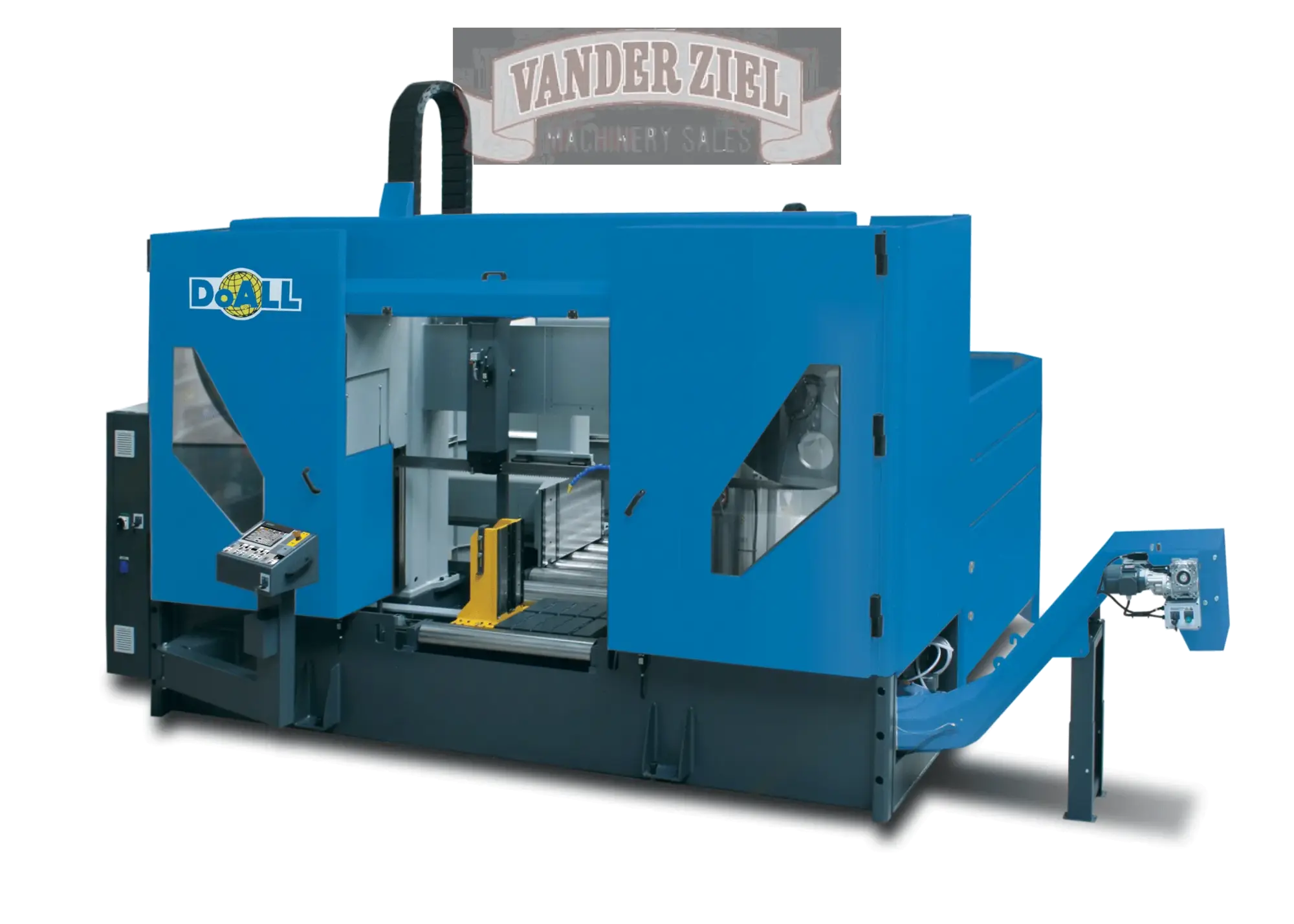 New | in-Stock DOALL DC-1000CNC Horizontal Dual Column Band Saws Michigan US | Vander Ziel Machinery Sales #480302