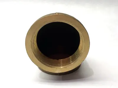 Right-Angle 2-1/4" NPT Brass Elbow - New Other