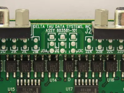 Delta Tau ACC-11E CPU Processor Card 24 In 24 Out LO PWR With 3 Face Plates