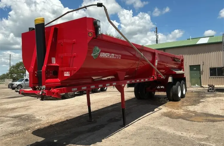 Used 2024 ARMOR LITE HALF ROUND END DUMP Misc Trucks Texas US | Mitsubishi HC Capital America #233232