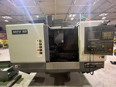 Used 2010 SAMSUNG SAMSUNG MCV 50 Vertical Machining Centers Michigan US | RAB Industries, Inc. #184224