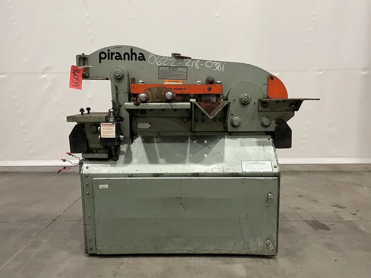 Used PIRANHA P-50 Ironworkers Michigan US | Vander Ziel Machinery Sales #480474