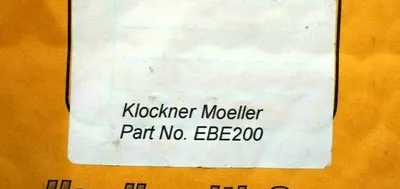 USED KLOCKNER MOELLER EBE-200 INPUT MODULE EBE200