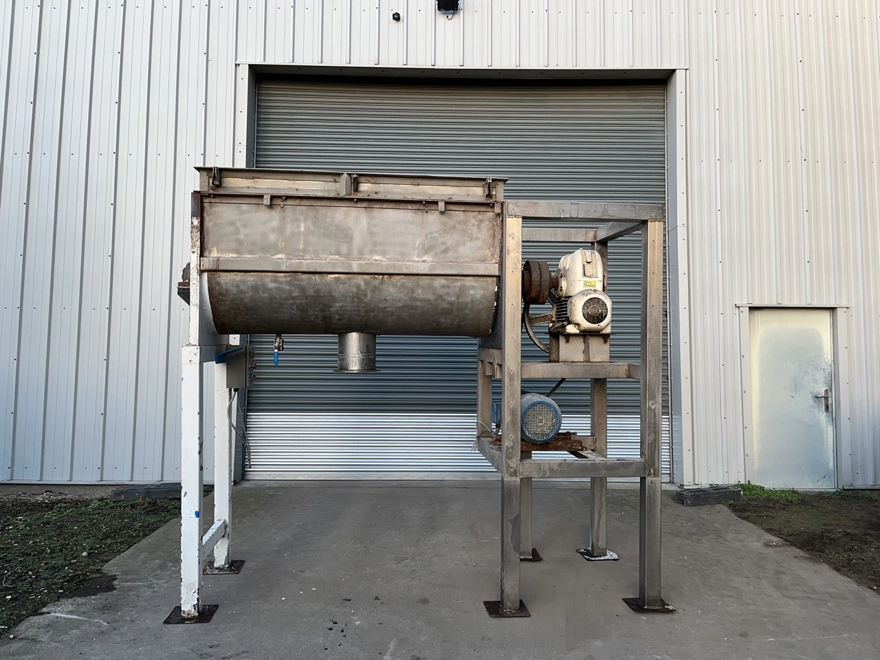 820L S/S U-Trough Ribbon Blender