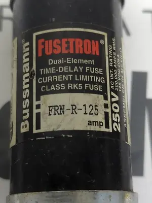 New | in-Stock COOPER BUSSMANN FRN-R-125 Miscellaneous Equipment (Electrical & Power) Ohio US | Surplus Asset Holdings #1239799