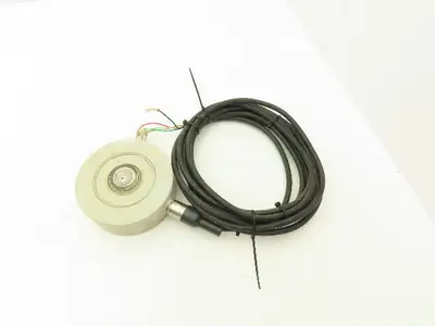 Kyowa LCK-A-200KN Thin Compression Load Cell 200 Kilo-Newtons 1-10V With Cable