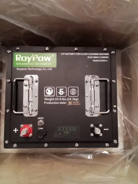 Used RoyPow Roy Pow LFP Floor Cleaning Machine Battery S2480-A Batteries US | Infinity wholesale & Supply LLC #1305824
