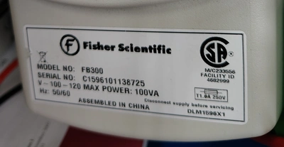Used FISHER SCIENTIFIC _UNKNOWN_ Electrophoresis California US | Biotech Equipment Sales #1464379