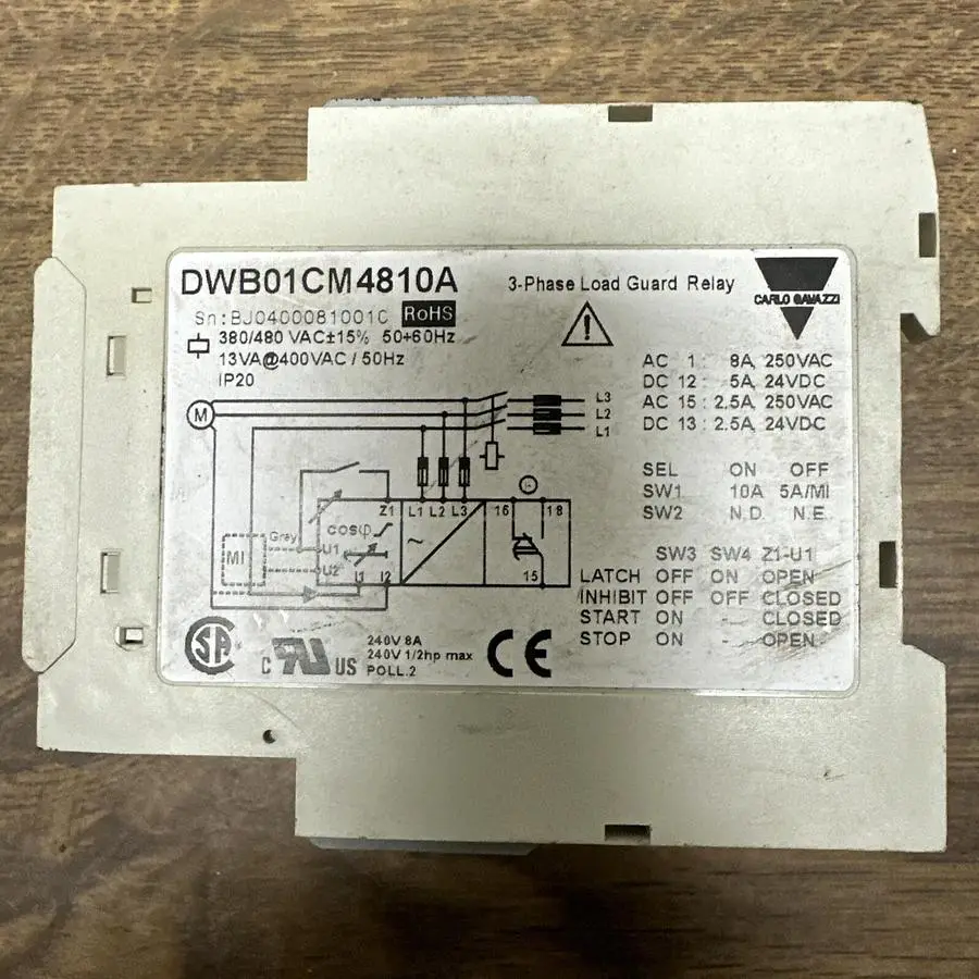 USED CARLO GAVAZZI DWB01CM4810A