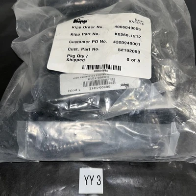 (8) Kipp Crank Handle Fold Away Grip 06500-1212 Sz.2 Fast Shipping + Warranty