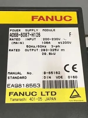 USED FANUC / G.E. A06B-6087-H126