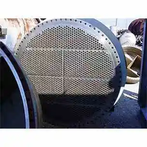 7596 sq ft struthers wells stainless steel shell & tube heat exchanger