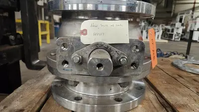 Dynatorque 7D-33-2600 Manual VBALL Valve 6in 316SS STOCK PF-208