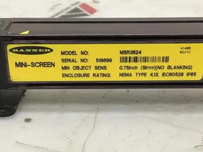 USED BANNER ENGINEERING MSR3624