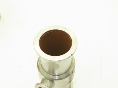 ISO-KF NW40/NW16 Stainless Reducing Tee Vacuum Flange Fitting 1.5"x3/4" Lot of 7