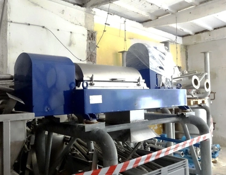 (3) Alfa-Laval CFNX 414B-31G decanter centrifuges, 316SS.